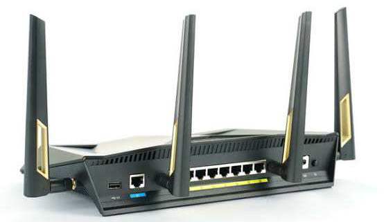 Wireless router with ports - Len Academy